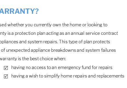 appliance warranty sparks